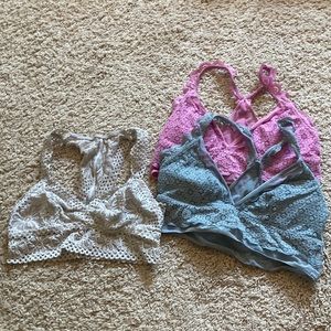 🌸4 for $15🌸 bundle of 3 aerie bralettes